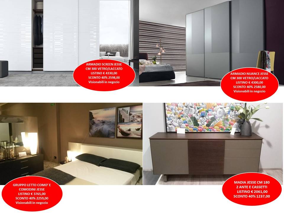 Offerte armadi jesse outlet archives jesse & domus arredi Cabine armadio prezzi e offerte